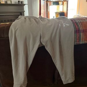 Calvin Klein Beige Track Pants